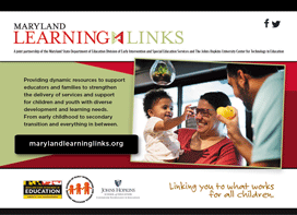 Maryland Learning Link postcard image